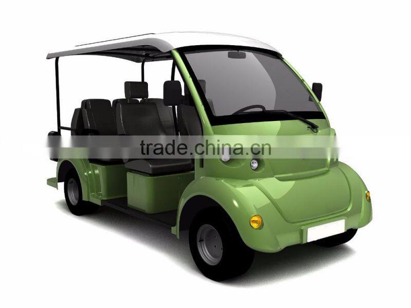 8 seater 48 V sightseeing electric golf buggy, mini golf cart
