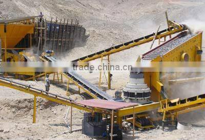High efficiency high way stone production line in China
