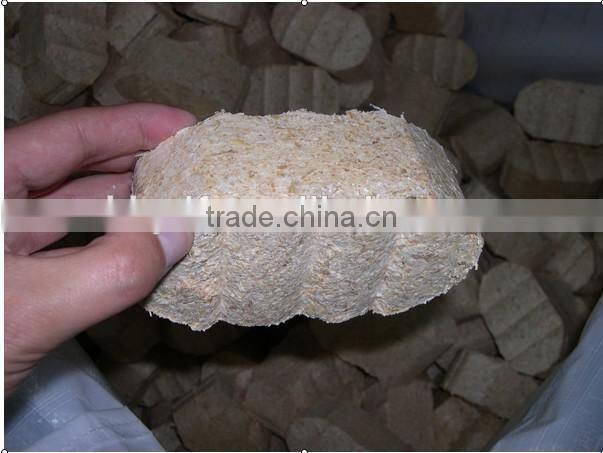 hydraulic biomass brick briquette machine 37kw from China