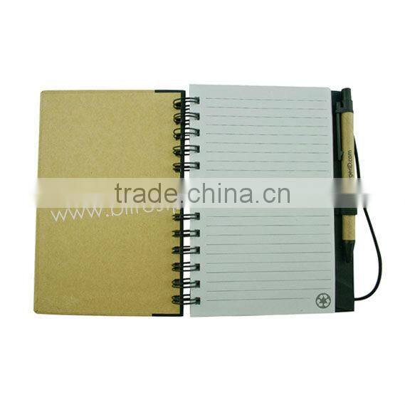 Spiral Notebook With Yellow Paper