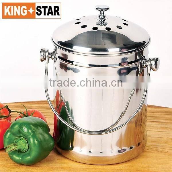 Stainless Steel Compost Bucket