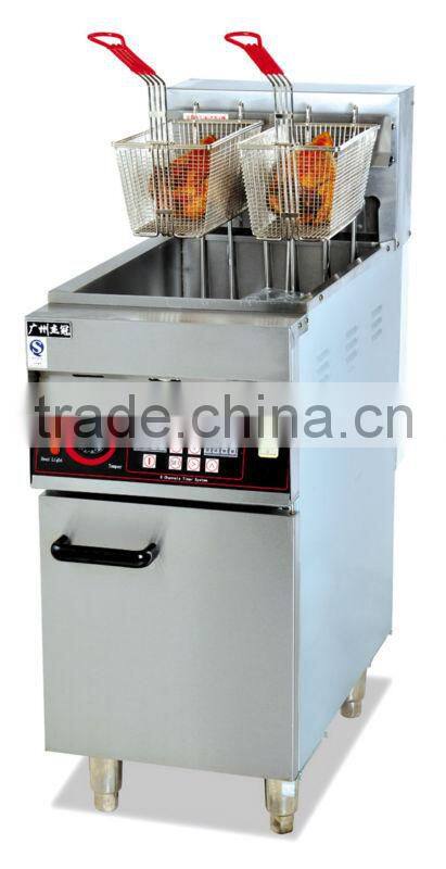 electric deep fryer/vertical electric temperature-controlled fryer DF-5G(0086-13580546328)