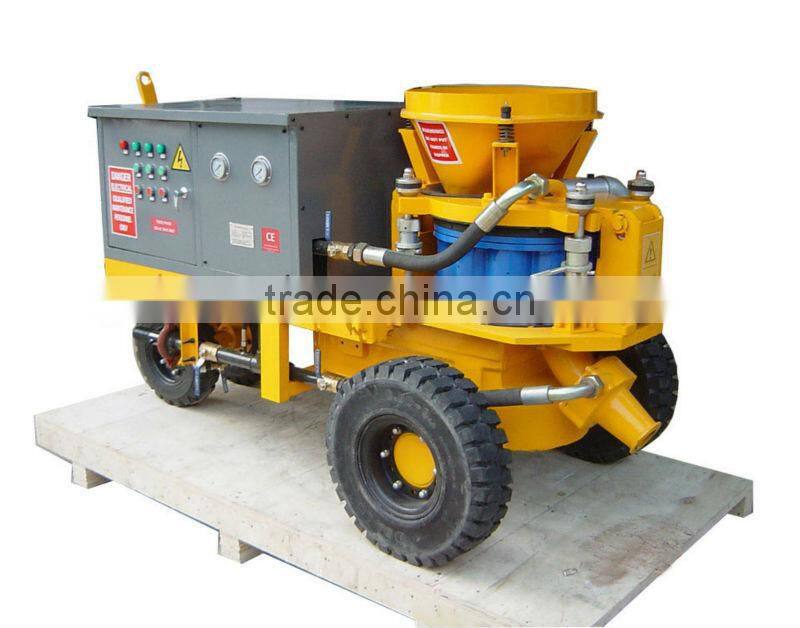 with Electric Drive(Output 5m3/h) Dry and Wet Shotcreting Machine