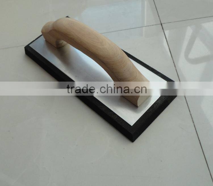Sponge Plastering Trowels with wooden handle
