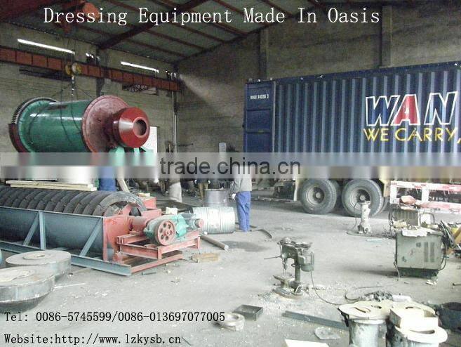 shaking table,jigger, spiral chute, flotation machine, spiral classifier,ball mill, mixing tank, feeding machine, feeder
