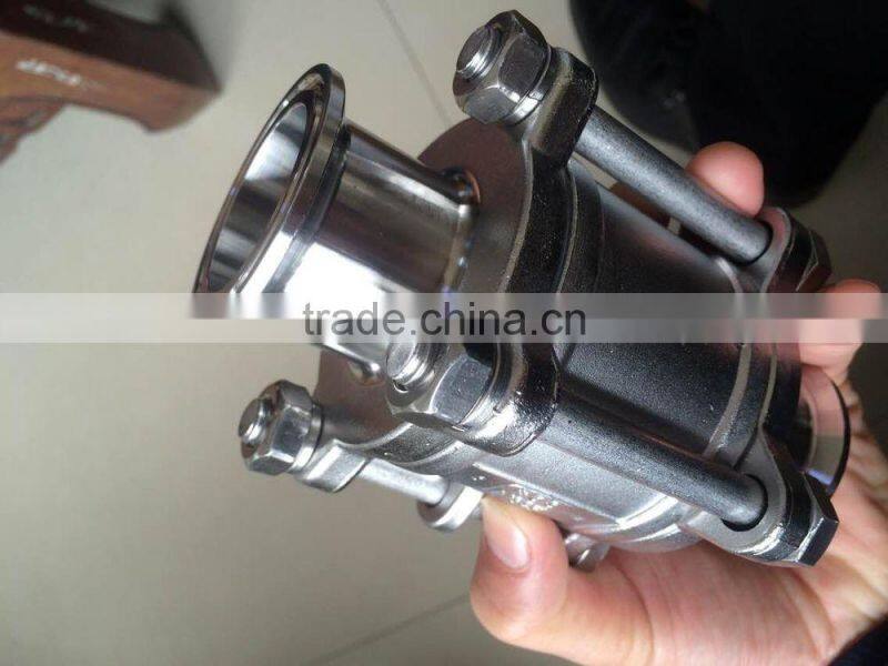 3-piece stainless steel 2 inch ball valve