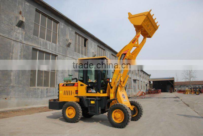 CE EPA china wheel loader zl-15 with pallet fork