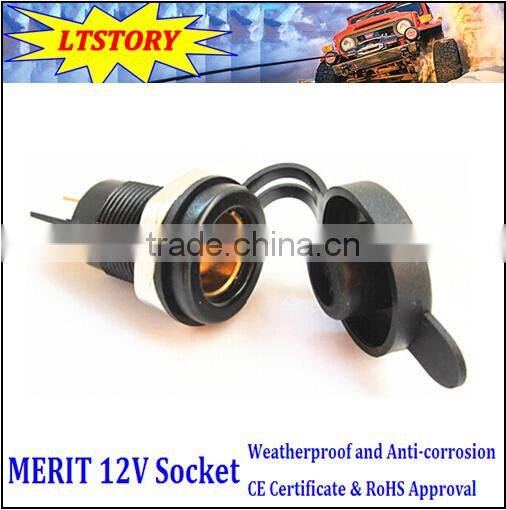 Merit Power Socket Flush Mount