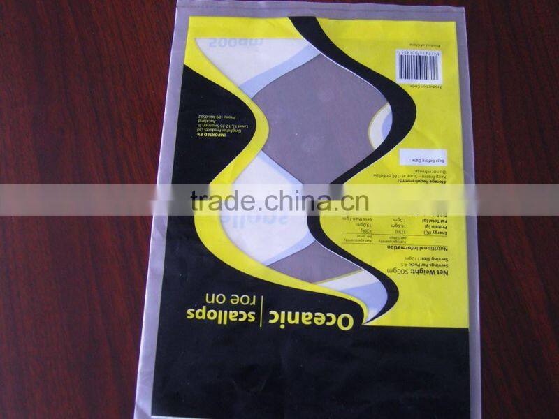 LDPE transparent plastic flat bags