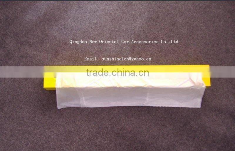 PE material auto seat cover for paint use