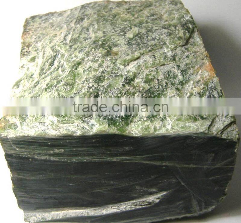 Nephrite jade Boulders blocks sliced