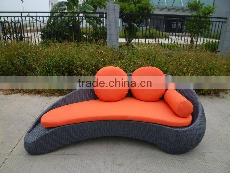 Modern outdoor furniture leisure wicker reclining chair(FS013)