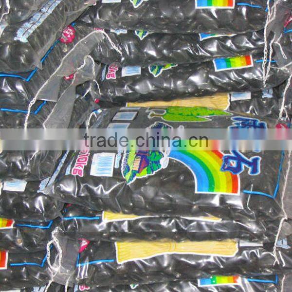 Garden Landscaping black pebbles