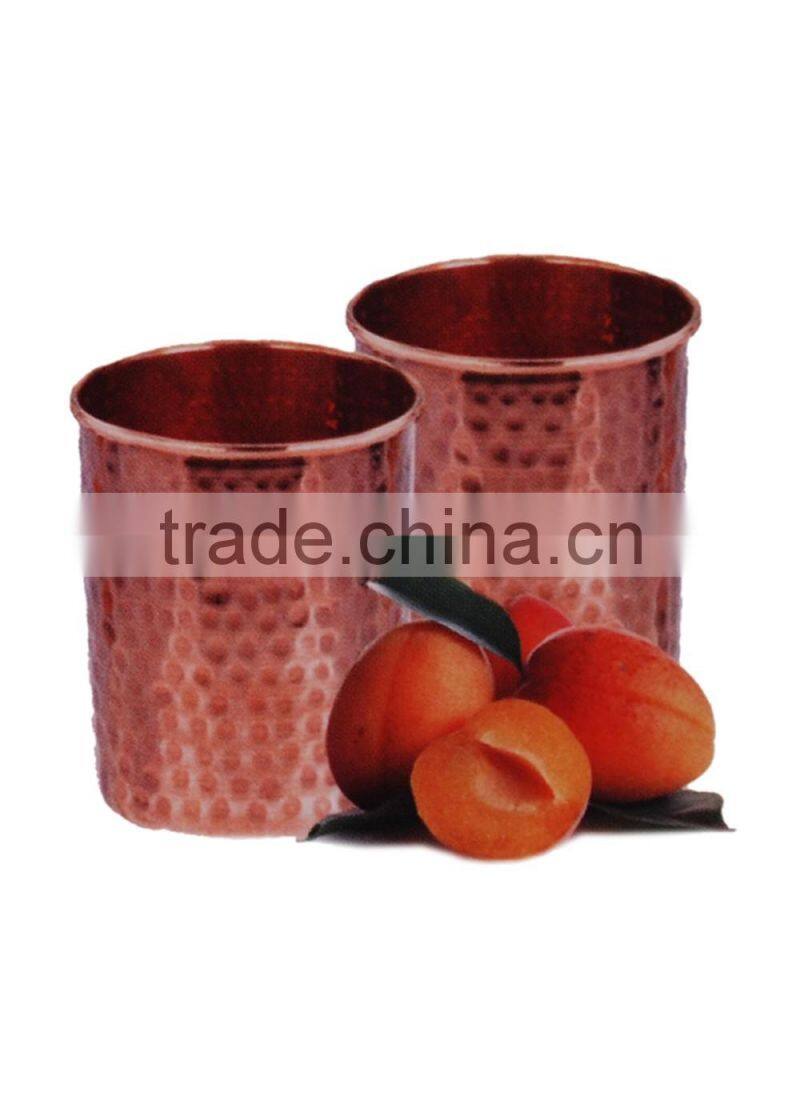 New design low cost hammered copper bowl