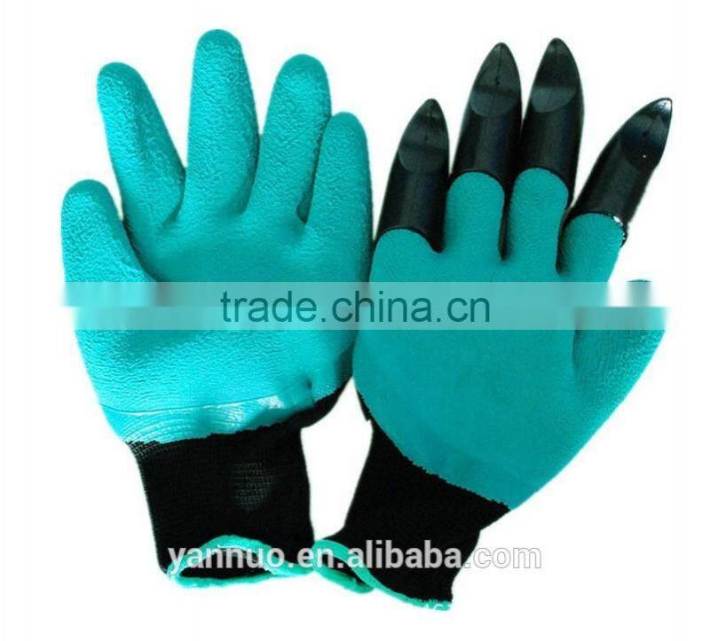 Garden Genie Gloves WIth Claws, Labor Protection Digging Gloves