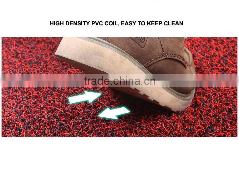 Good quality Car Coil Floor Mat, PVC Vinyl Loop Anti Slip Car Mat Roll,colorful car floor mats