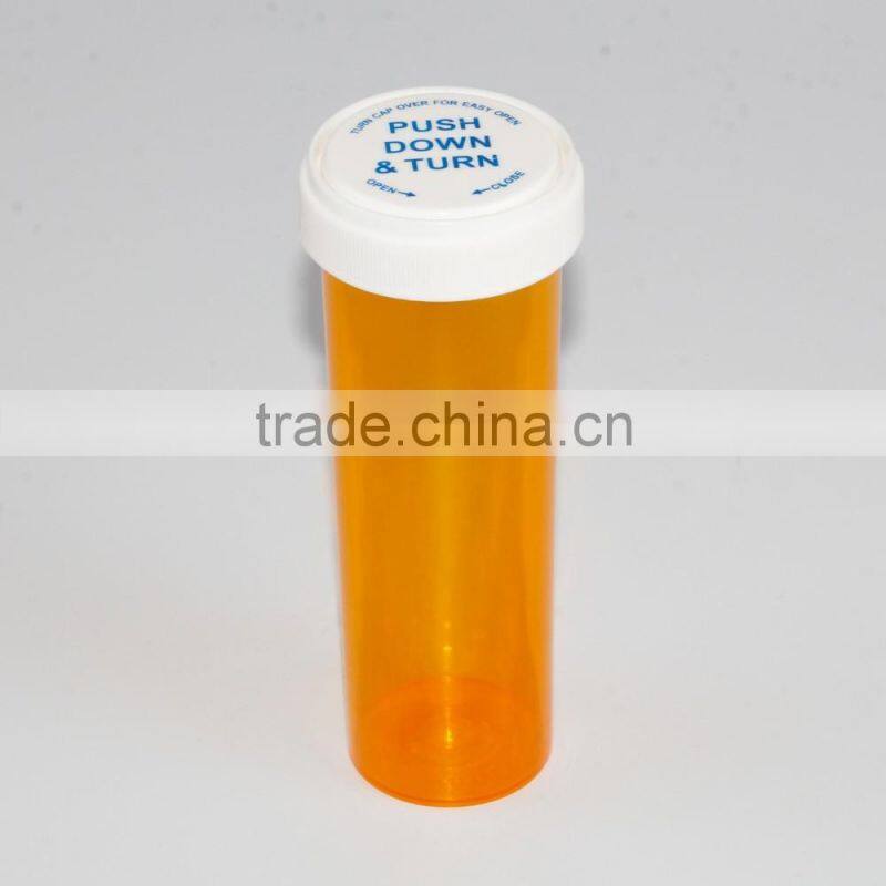 Marijuana vials with reversable cap