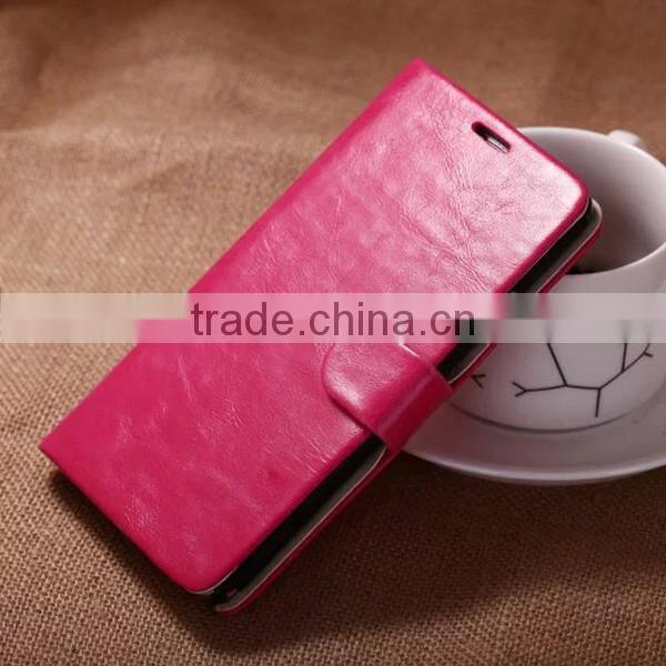 Popular design leather case genuine leather wallet case for Samsung Note3, sublimation cases