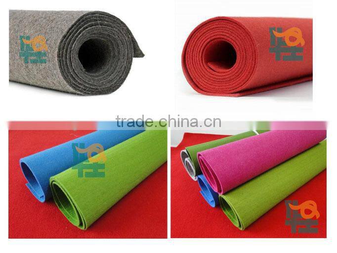 Colored felt for craft