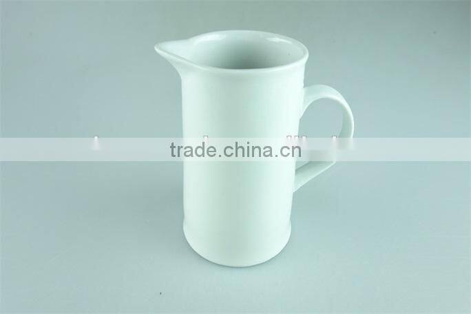 White Strong porcelain milk jug in Coffee & Tea Sets 500 ml of Set 2 wholesale