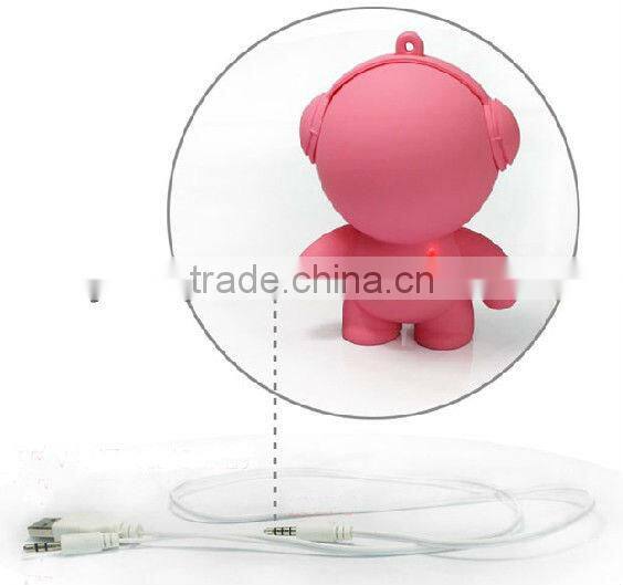 Creative fashion green music small speaker