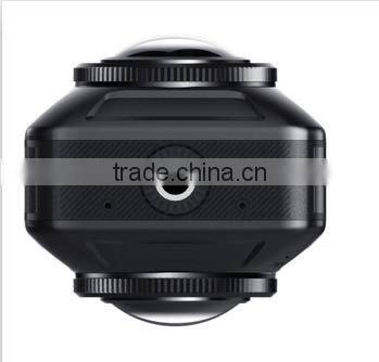 Factory two Lens wifi 720 degree mini dv camera action camera