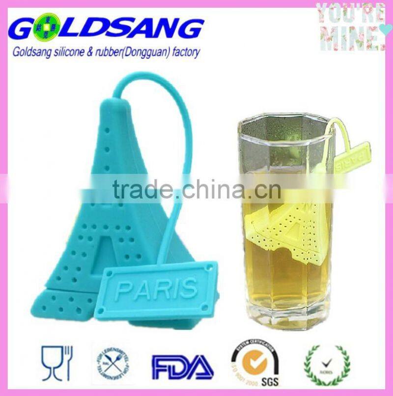 Creative gifts New Paris Tower Tea Bag Strainers
