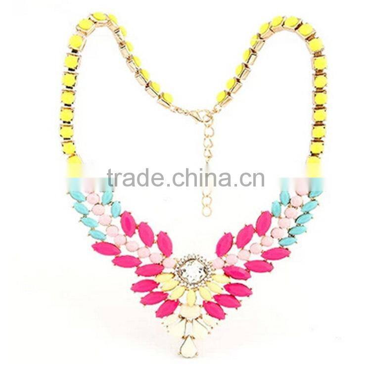 2015 New design high quality Hot sale trendy women nacklace
