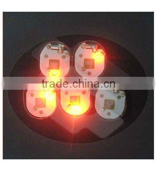 Custom fashion individualistic flashing LED PVC patch/budge for garment
