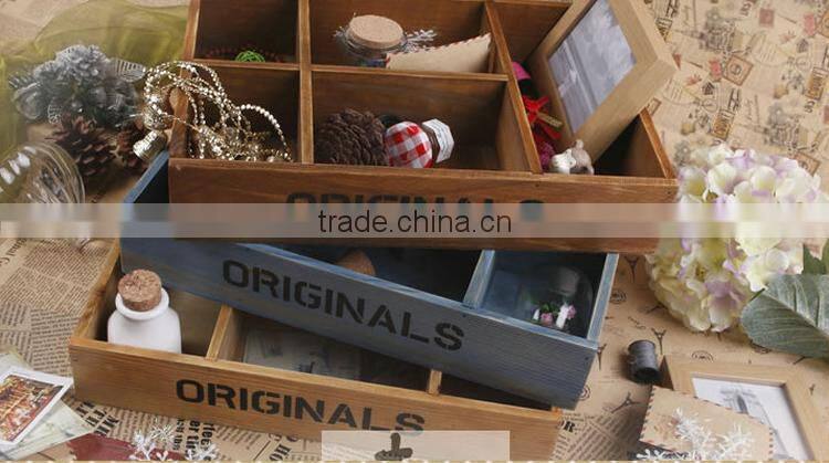 zakka grocery restore ancient handmade wooden storage box
