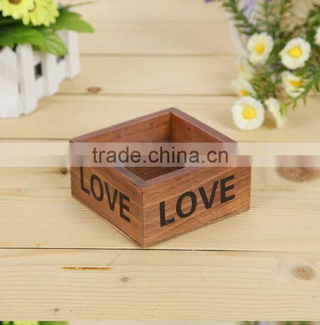 Do the old Mini multifunctional wooden storage box