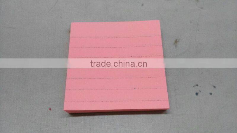 100 sheet 3x3 inch color paper sticky note pad