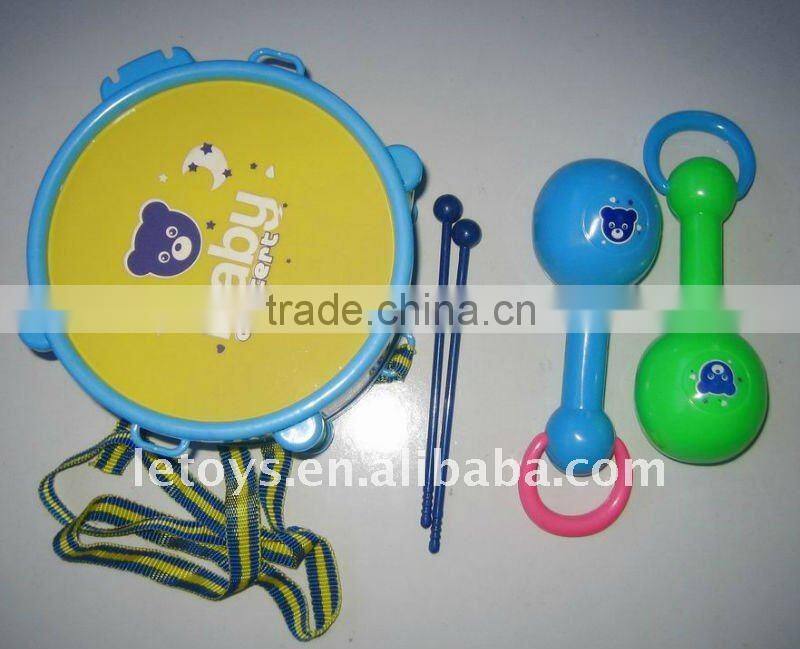 plastic musical instrument toy set