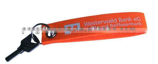 2017 fashion new nonwoven polyester felt custom print design your own key tag hotel room promotion gift OEM ODM China factory