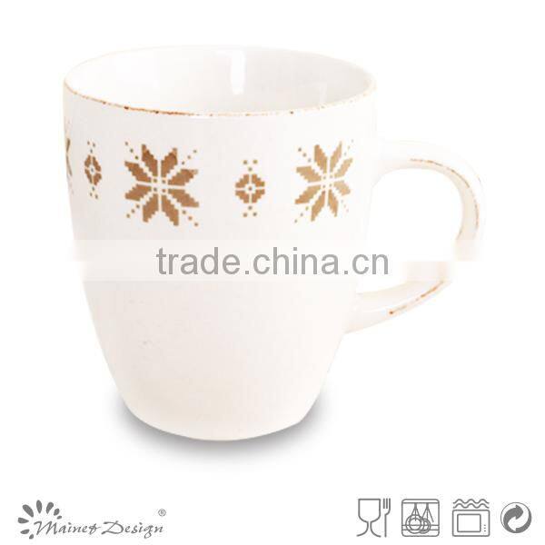 Wholesale High Quality Christmas ceramic mug/holiday promotional ceramic Christmas mugs
