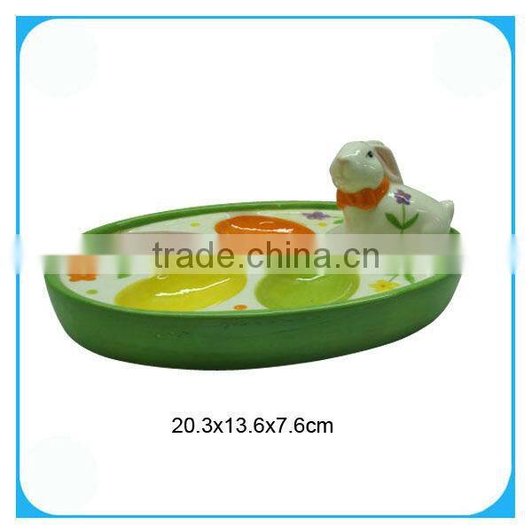 Decorative kitchen vinegar bottles for easter