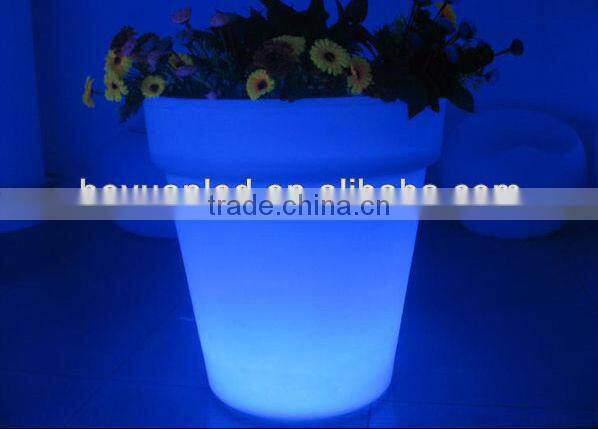 big LED flower pot