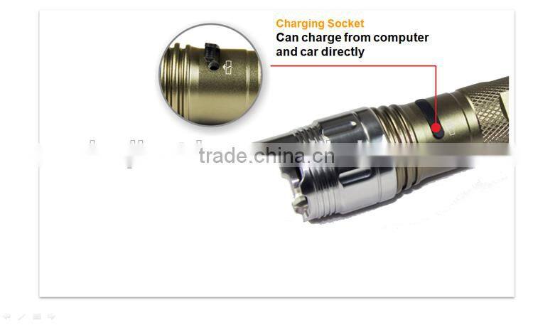 Led Flashlight Torch Model DJFL-II Car Led Light Jeep Emergency Light Outdoor Equipment