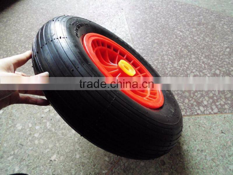 3.50-8 and 4.00-8 air wheel rubber wheel