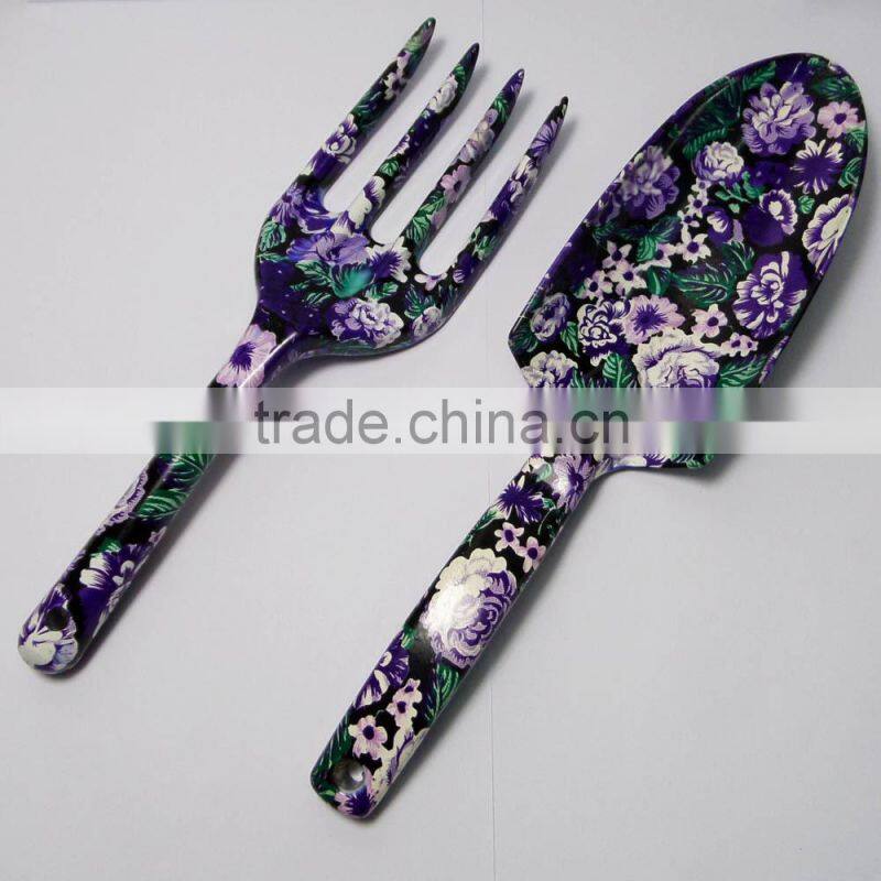 Hot sale new design mini floral garden tool sets for ladies