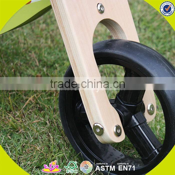 2017 New design wooden balance bike toy lovely wooden balance bike toy baby wooden balance bike toy W16C131
