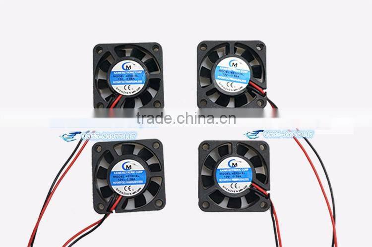 4010mm 40*40*10mm 5V 12V 24V CPU Cooling Fan 2 or 3 30cm Wires 2.54 Connector with Low Noise