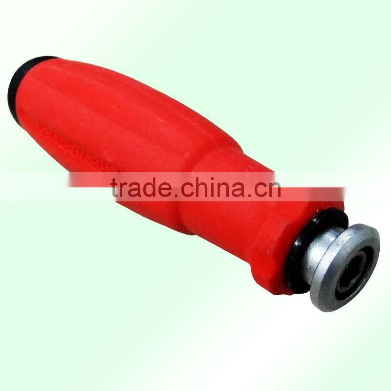 D1060 Red wear heart handle with adjustable two use screwdriver