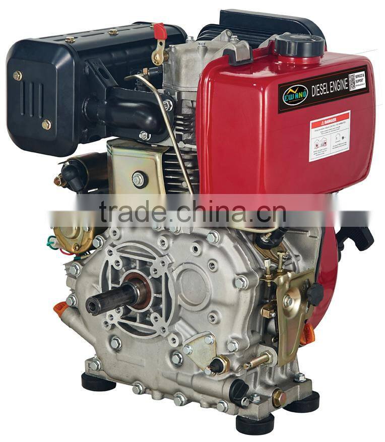 ohv 4-stroke single186FA Protable cylinder air cooled diesel stirling engine for sale