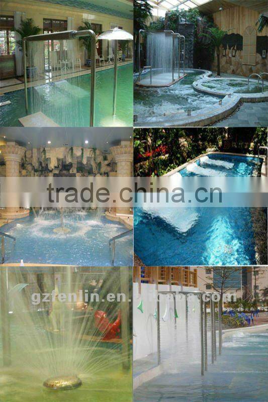 8 years professional factory spa pool vicky shower SS304#