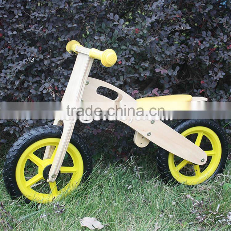 Top fashion children wooden small balance bike for 2 years old W16C179-S