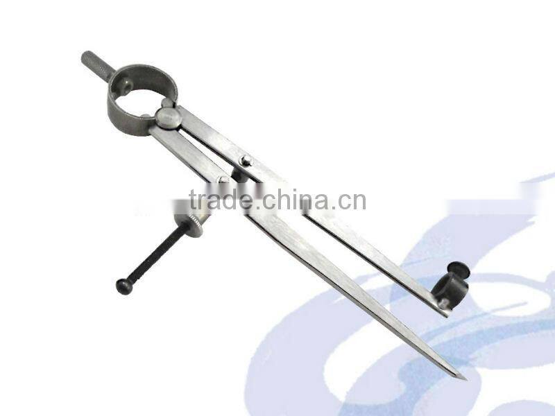 6" High Carbon Steel Full Polished Pencil Compasses Measuring Tool