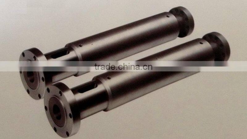 High quality nitrided rubber screw and barrel for plastic extruder machines