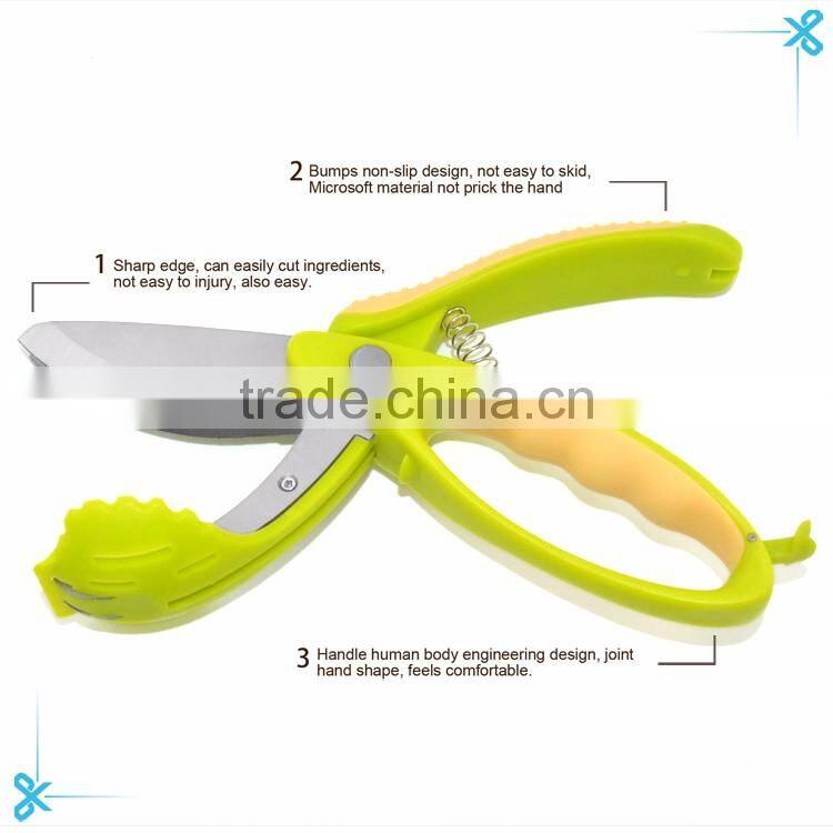 kitchen tool food fruit salad scissors