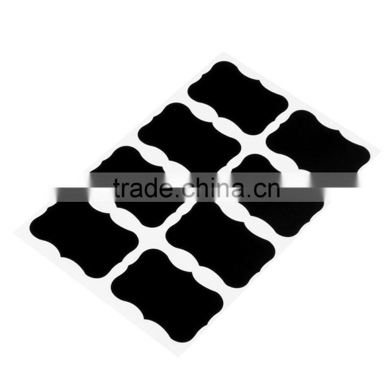 36pcs Chalkboard Labels Blackboard Decor Sticker Chalk Board Craft Stickers For Kitchen Furniture Jar Labels